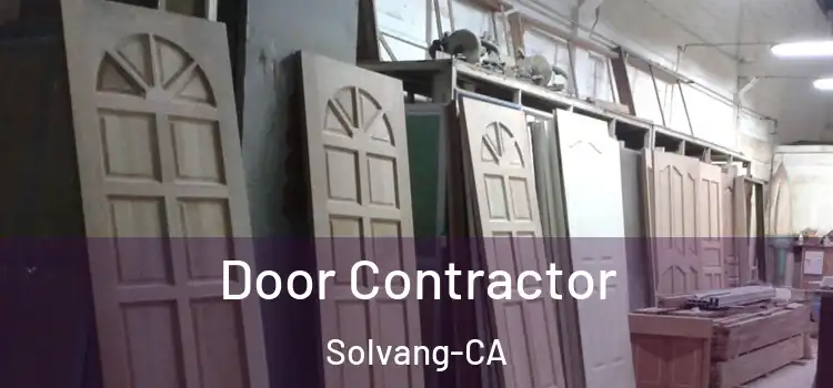 Door Contractor Solvang-CA