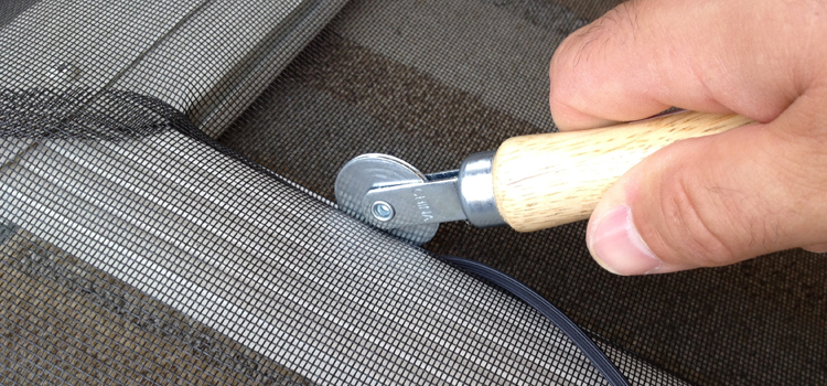 metal screen door repair in Solvang