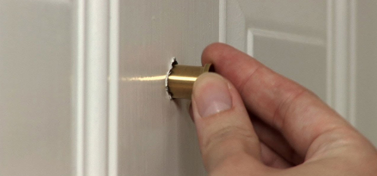 peephole door repair in Solvang
